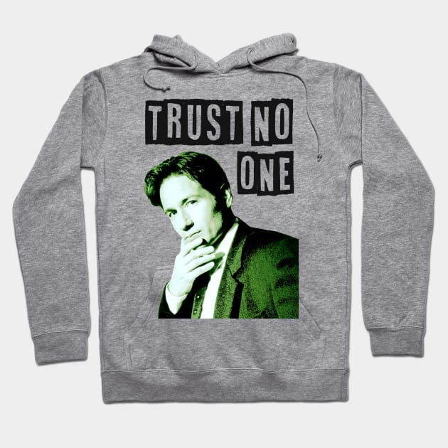 The X-Files - Fox Mulder Trust No One Hoodie by AllThingsNerdy